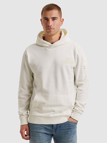 PME Legend Collegepaita 'Hoodie with artwork' värissä harmaa: etupuoli