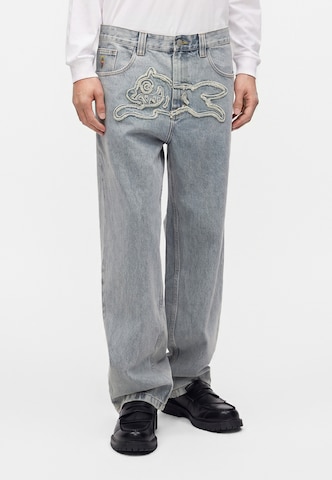 Regular Jeans de la Billionaire Boys Club pe albastru: față