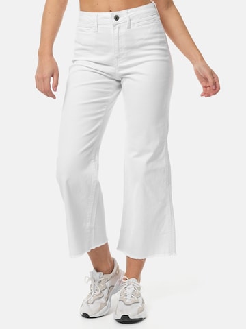 Wide Leg Jean 'F113' Tazzio en blanc