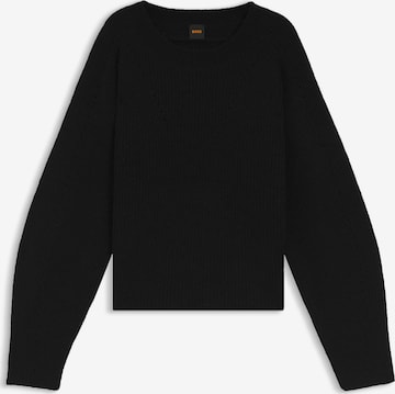 BOSS Orange Pullover 'Fenne' in Schwarz: Vorderseite