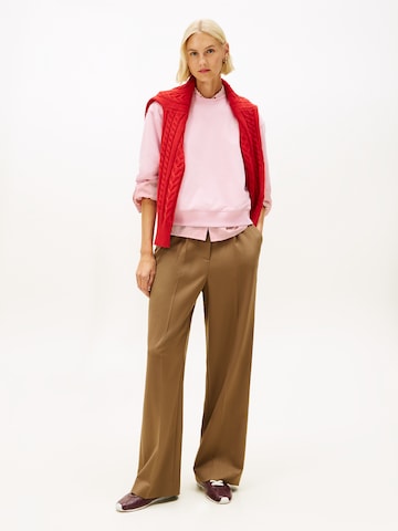 rožinė TOMMY HILFIGER Megztinis be užsegimo