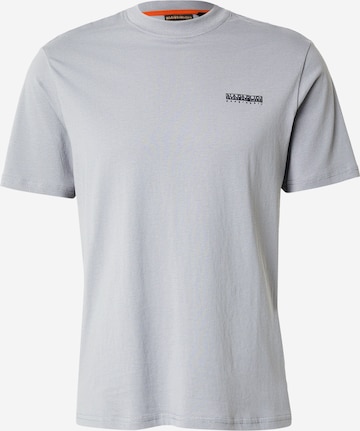 NAPAPIJRI Футболка в Серый: спереди
