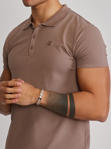 SikSilk Shirt in Brown