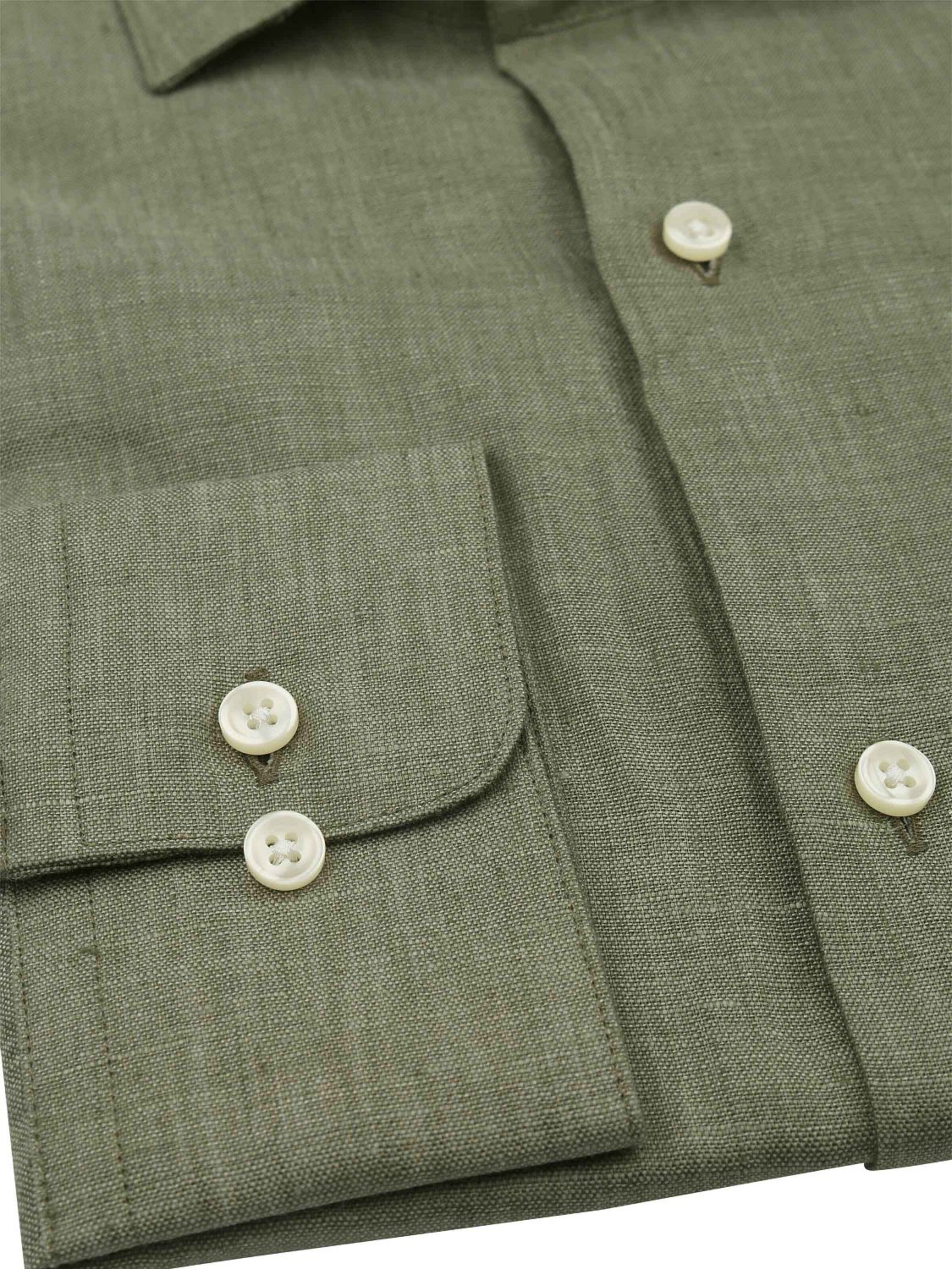 Suitable Comfort fit Overhemd in Groen