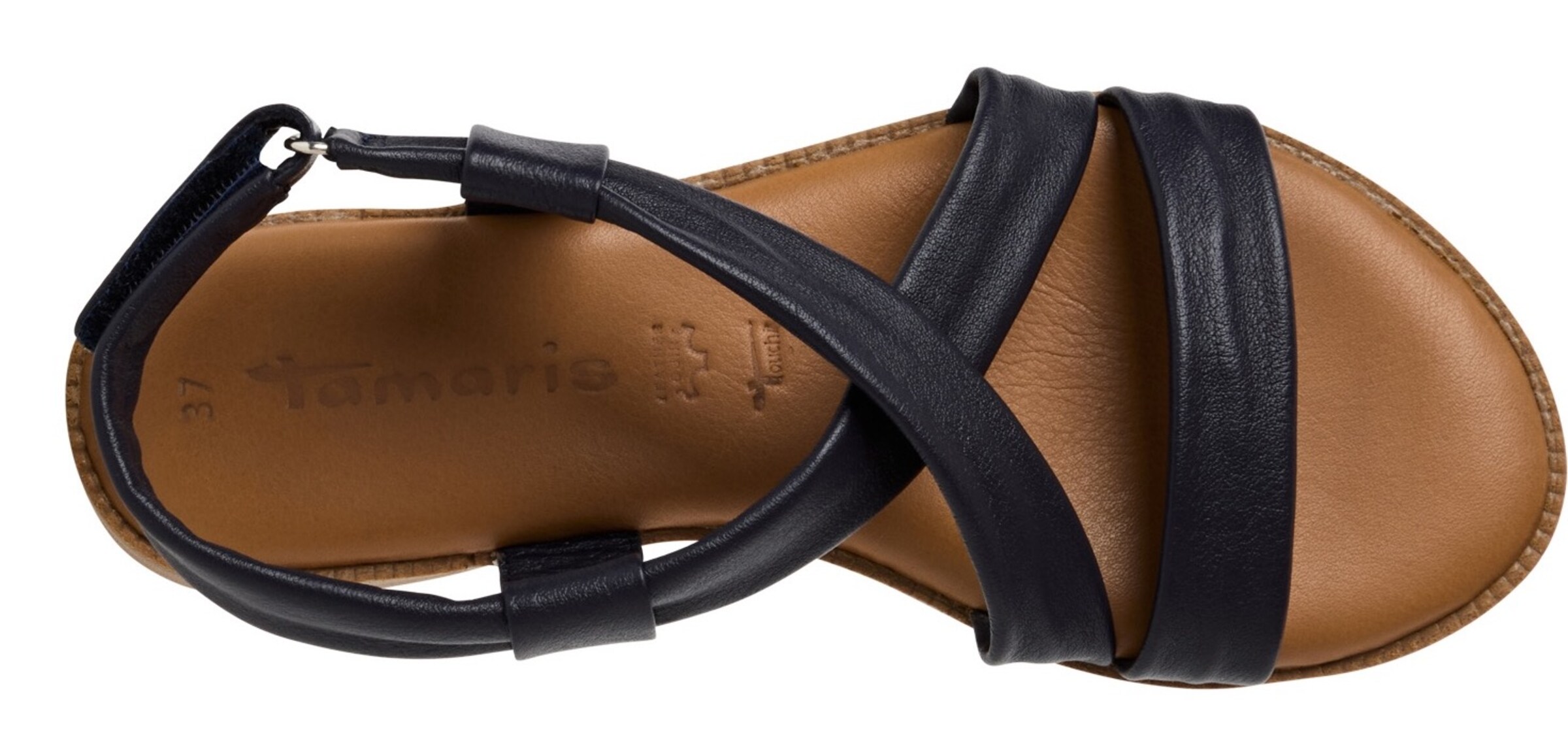 Tamaris Sandale in Blau