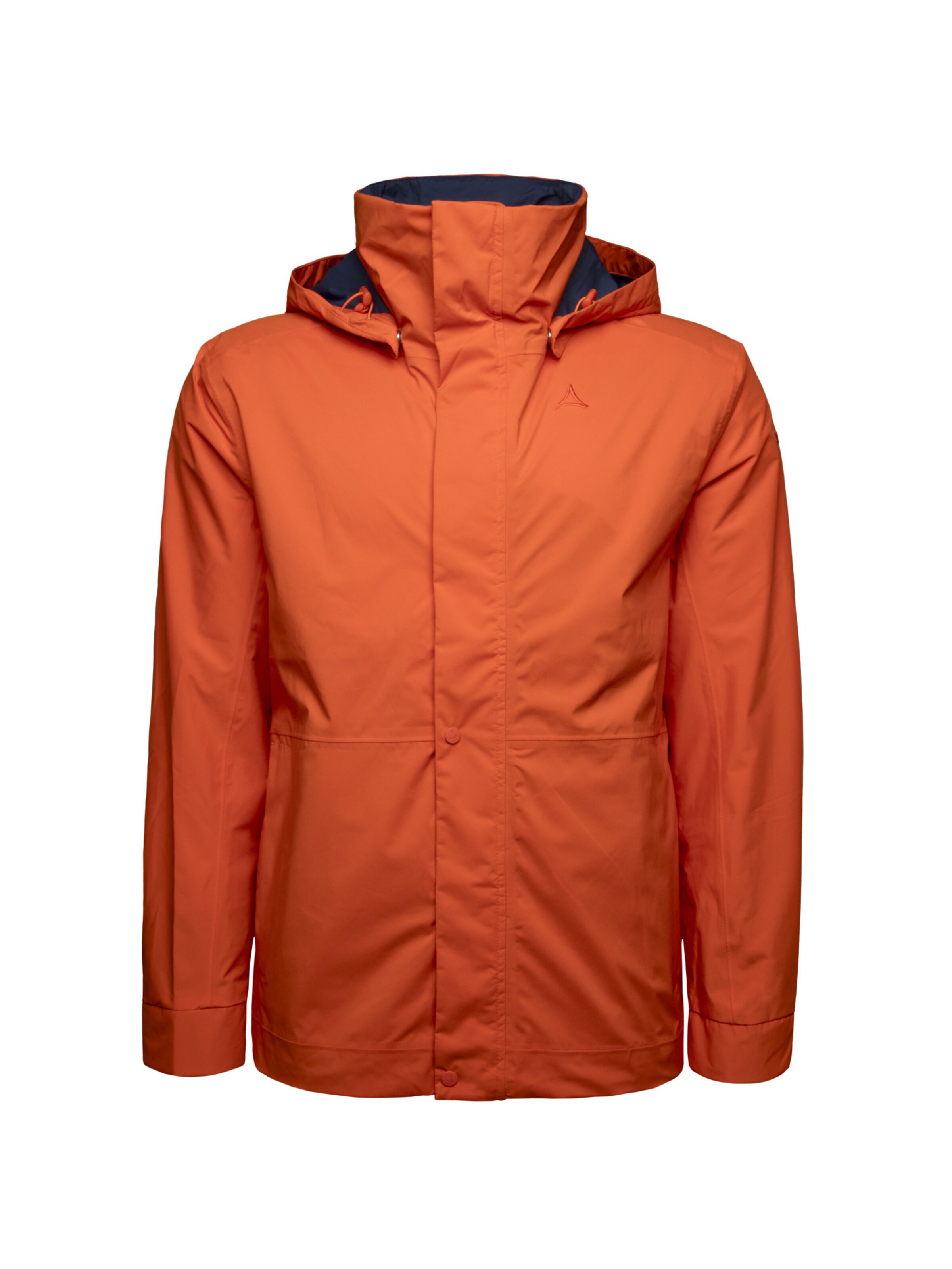 Schöffel - Casaco outdoor 'Corse' em laranja: frente