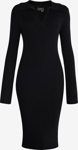 Robe faina en noir : devant