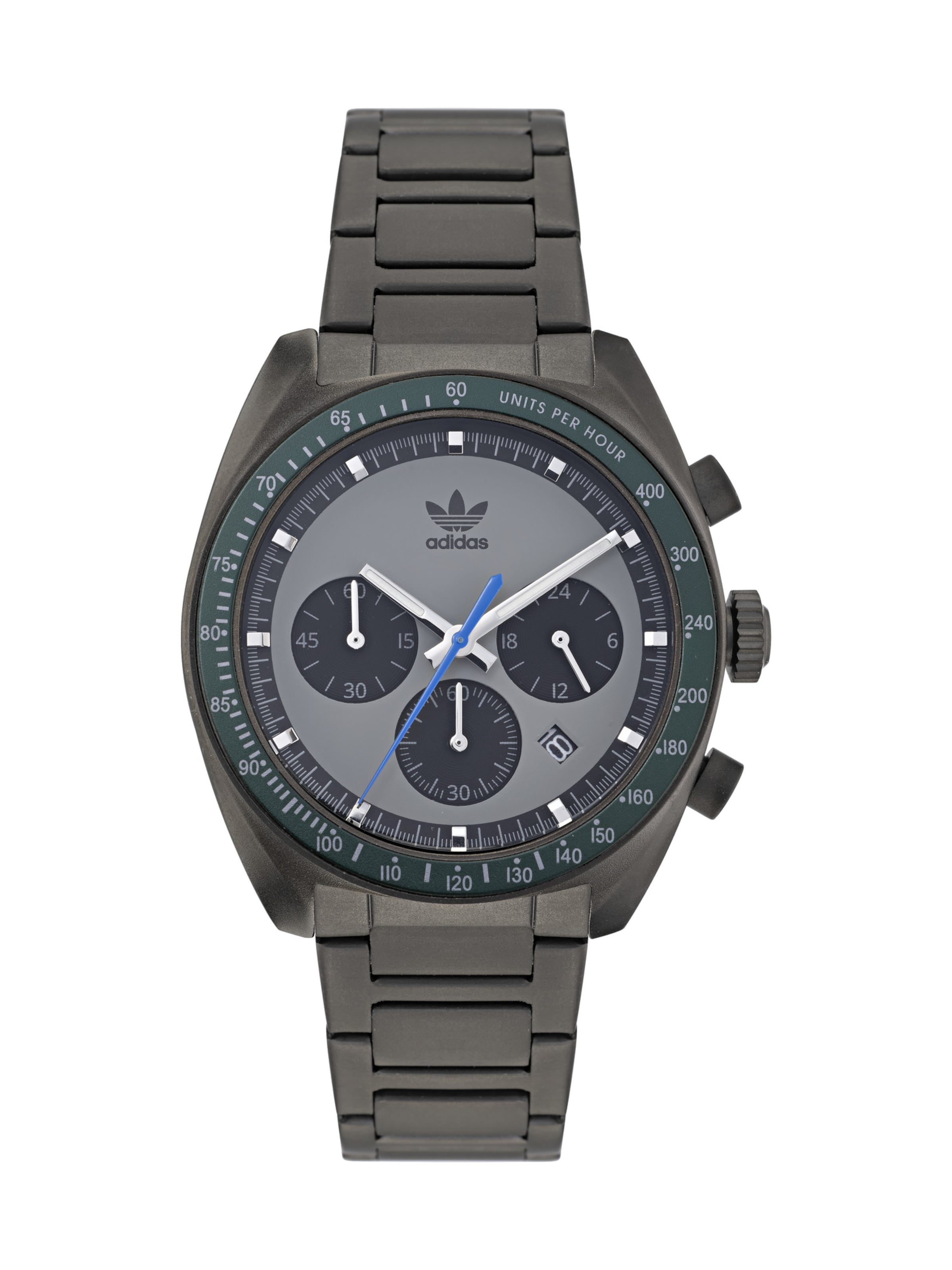 ADIDAS ORIGINALS Analog watch in Grey: front