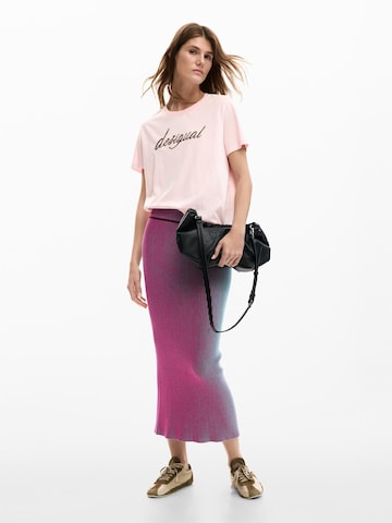 Desigual Футболка в Ярко-розовый