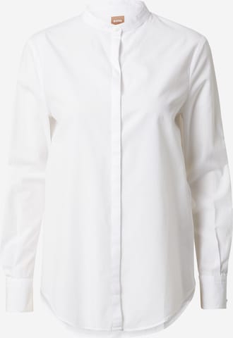 BOSS Orange Blouse 'Befelize' in White: front