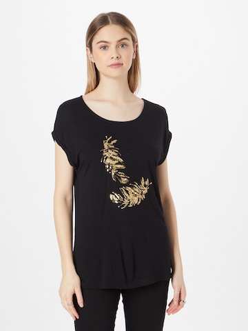 ABOUT YOU - Camiseta 'Diana' en negro: frente