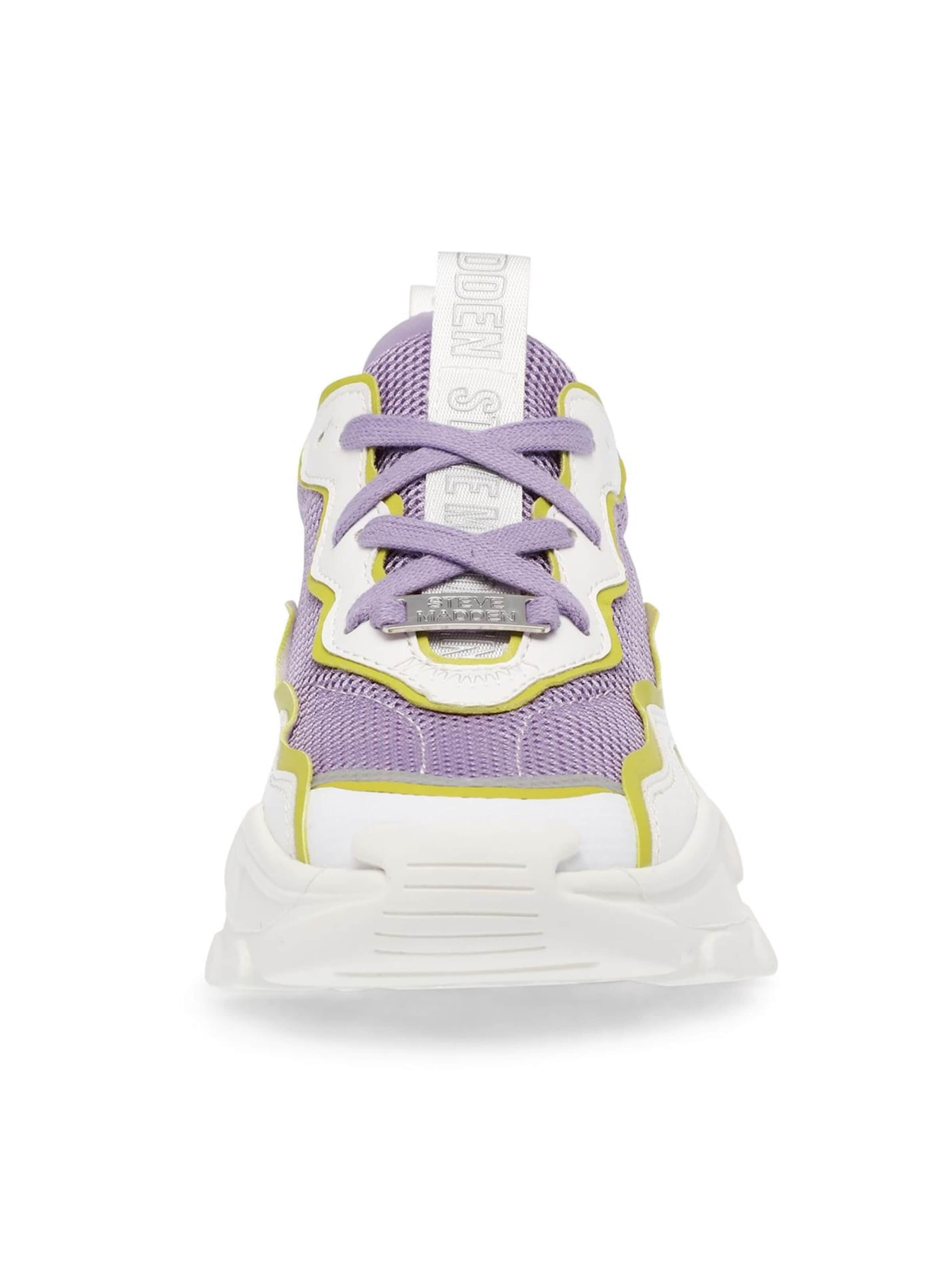 STEVE MADDEN Buty sportowe sznurowane 'W Manerva Lavender / White Shoes' w kolorze mieszane kolory