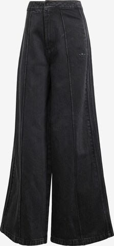 ADIDAS ORIGINALS Wide leg Jeans 'Fashion Montreal' i svart: framsida