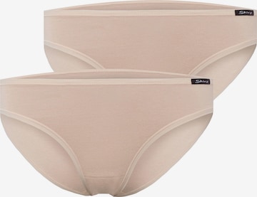 Skiny Slip ' Cotton Advantage ' in Beige: front