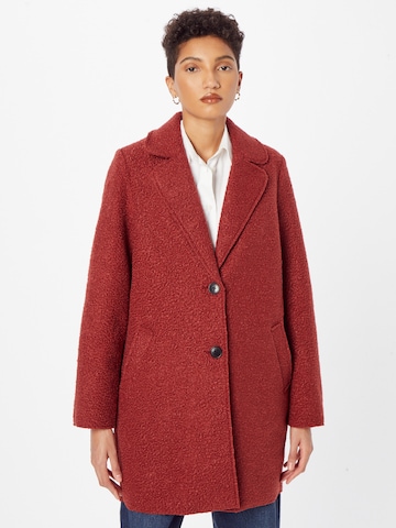 TOM TAILOR Between-Seasons Coat in Red: front