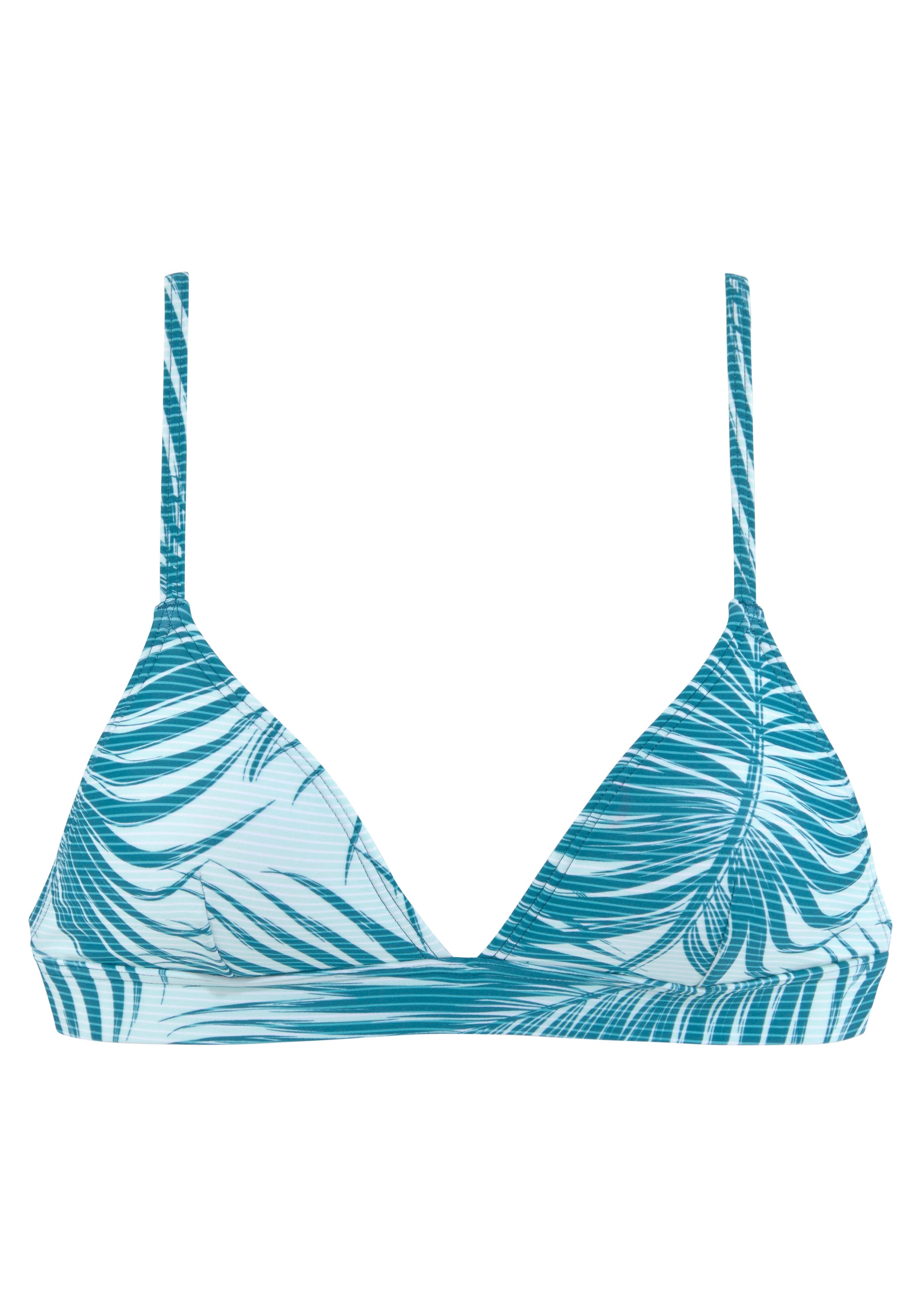 Triangolo Top sportivo per bikini di LASCANA ACTIVE in blu: frontale
