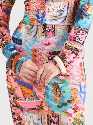 miss goodlife Jurk 'Tiger's Dream' in Gemengde kleuren