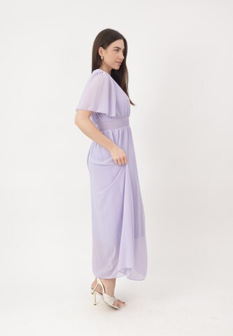 Elara Dress in Purple
