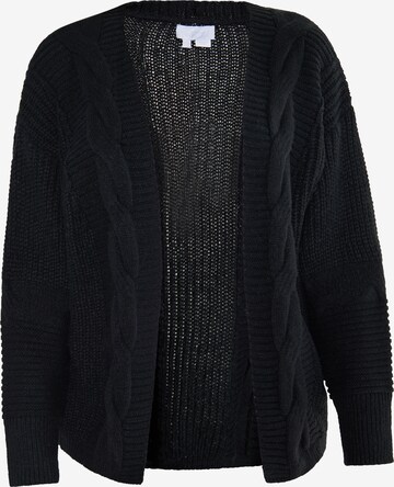 Cardigan 'Vanne' usha WHITE LABEL en noir : devant