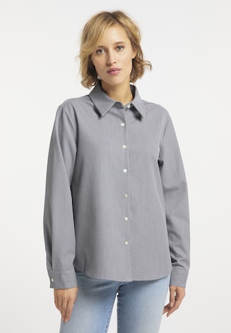 Camicia da donna di usha BLUE LABEL in grigio: frontale