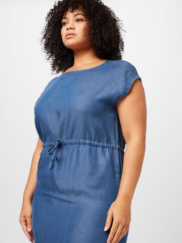 ONLY Curve - Vestido 'PEMA' em azul