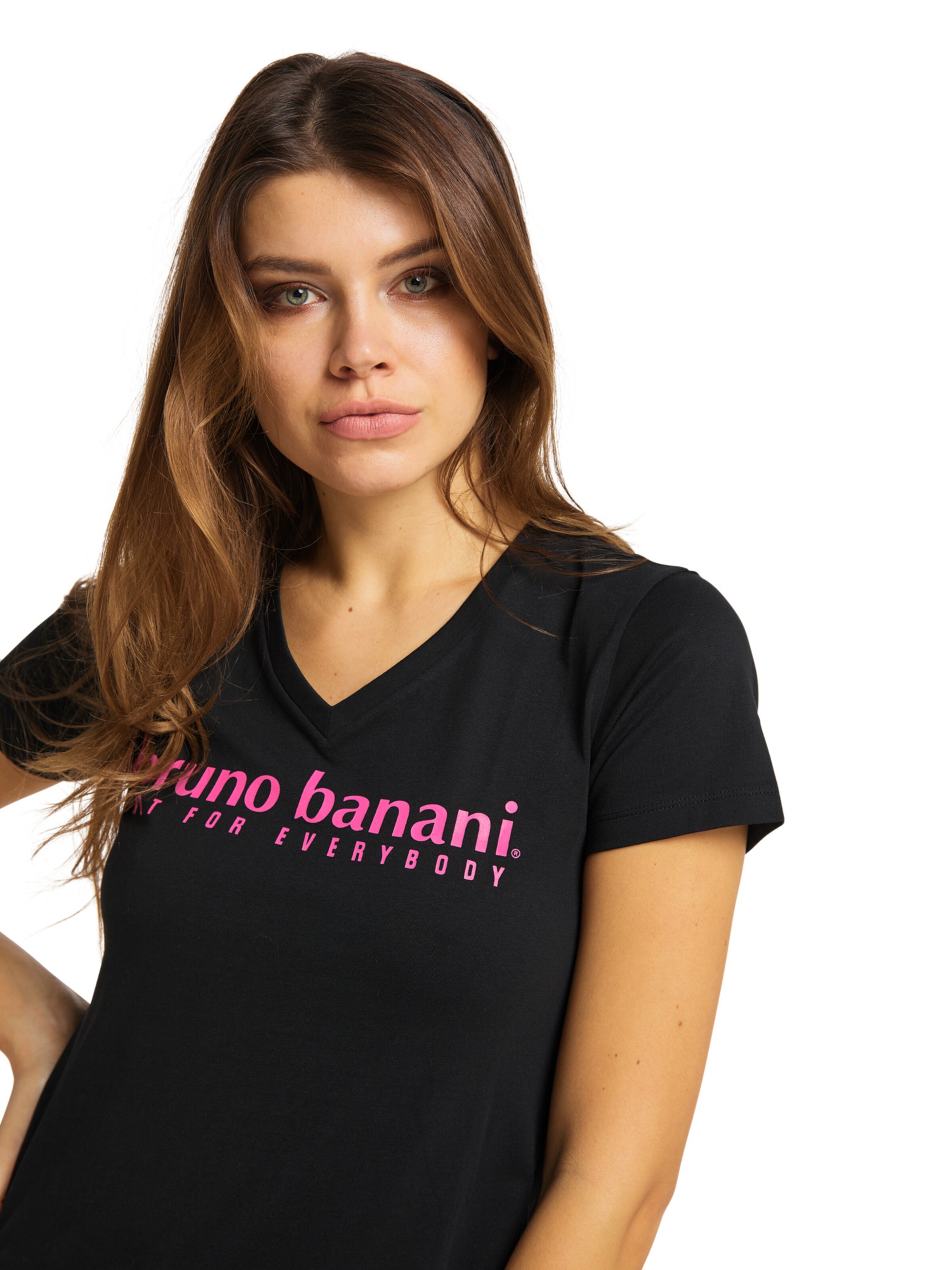 Bruno Banani T-Shirt 'AYALA' in Schwarz
