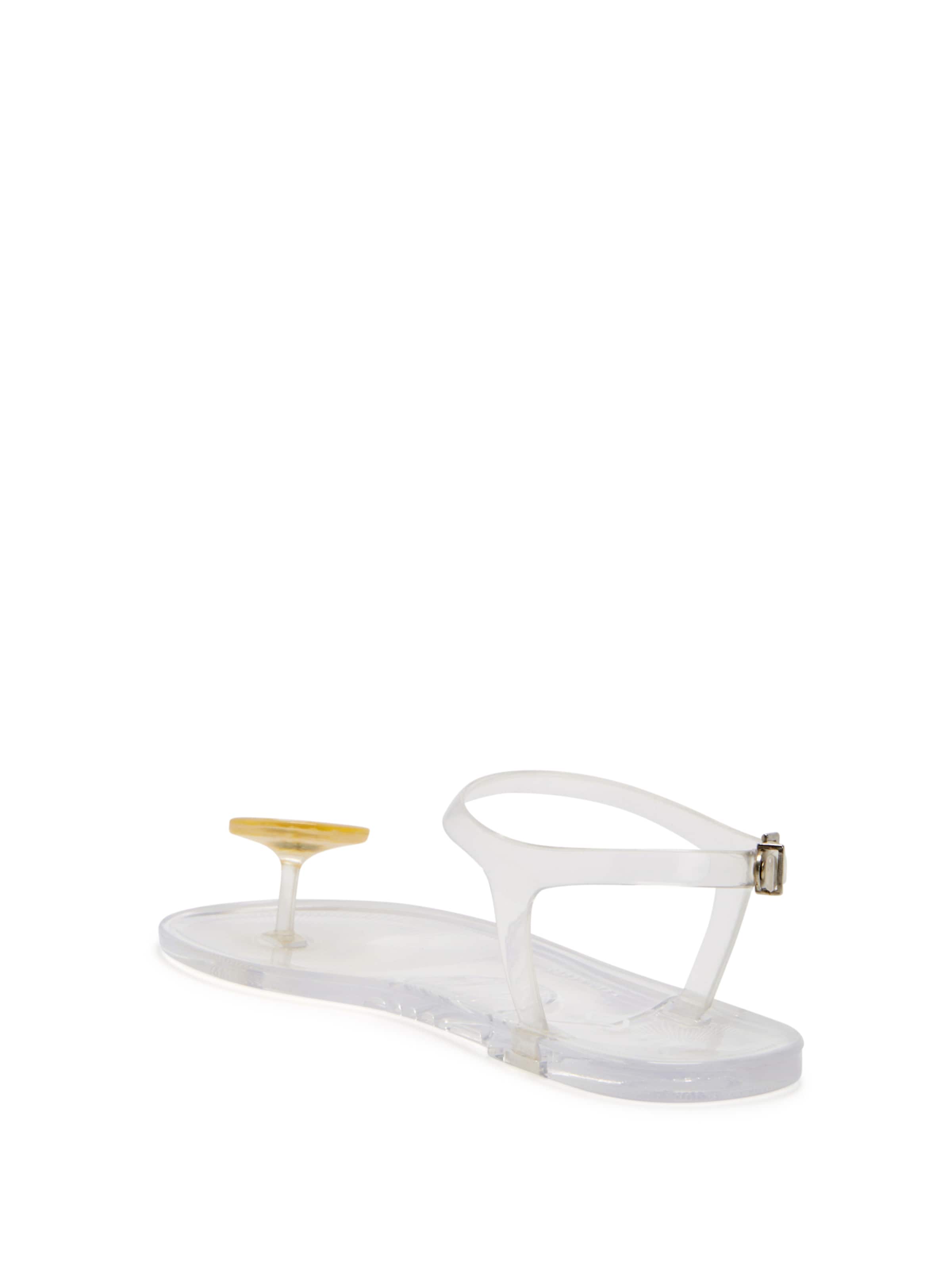 Katy Perry Босоножки через палец 'THE GELI' в Прозрачный