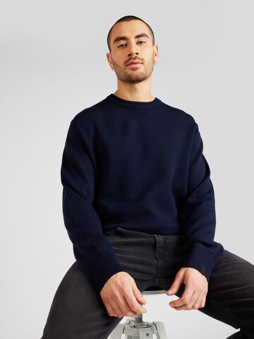 rag & bone - Pullover 'YORK' em azul: frente