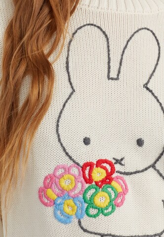 Chinti & Parker Pullover 'Miffy Hand' i beige