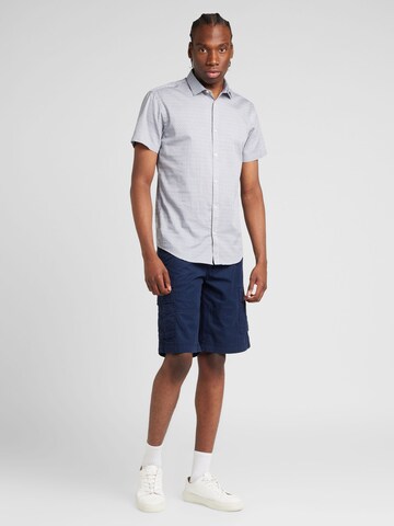 JACK & JONES Regular Fit Hemd 'CARDIFF' in Weiß