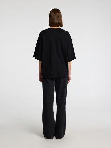 SELECTED FEMME Oversized bluse i sort