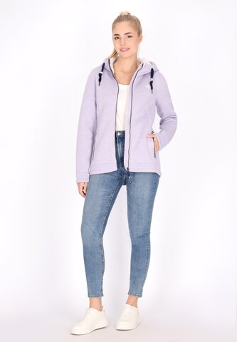 Schmuddelwedda Fleecejacke in Lila