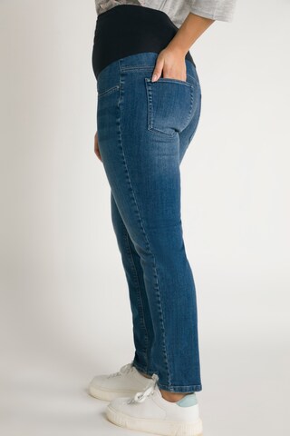 Ulla Popken Regular Jeans 'Sammy' (GOTS) in Blau