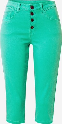 Slimfit Pantaloni 'Bentha' di CULTURE in verde: frontale