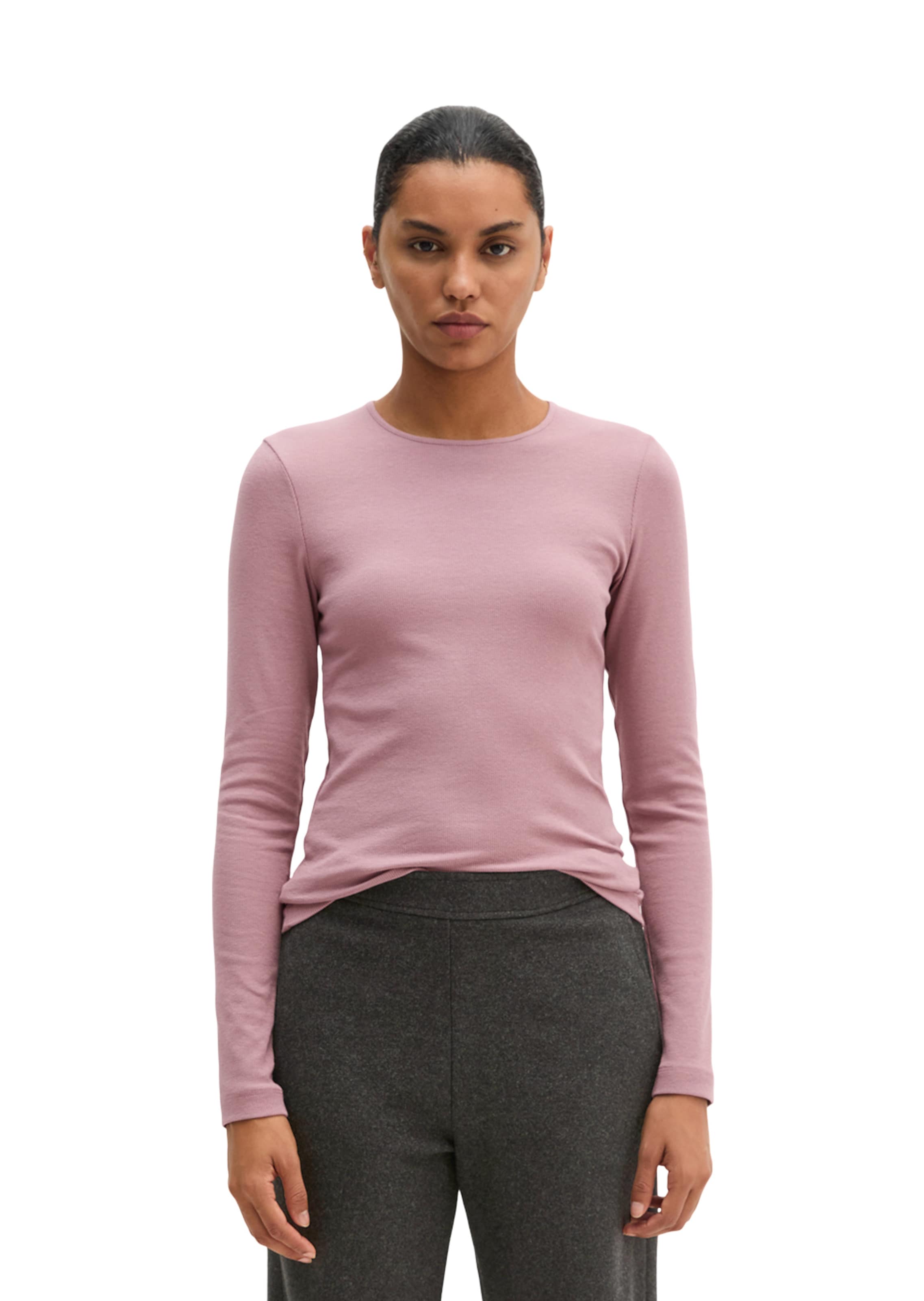 Marc O'Polo Shirt in Roze: voorkant