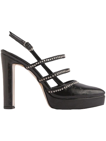 Limoya - Zapatos destalonado 'Milea' en negro: frente