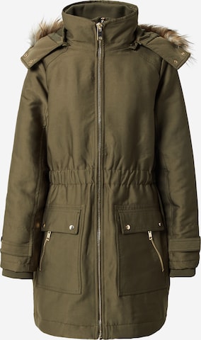 Warehouse Winter parka in Green: front