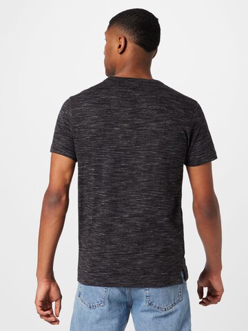 TOM TAILOR DENIM T-Shirt in Schwarz