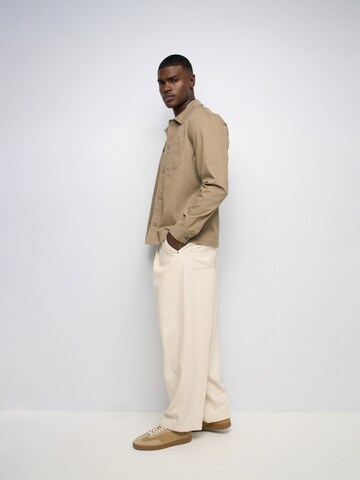 Coupe regular Chemise Salsa Jeans en blanc