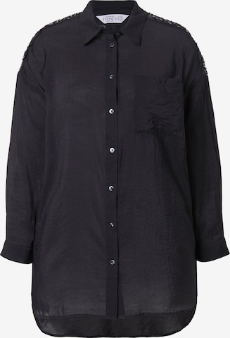 Studio Untold Bluse in Schwarz: Vorderseite