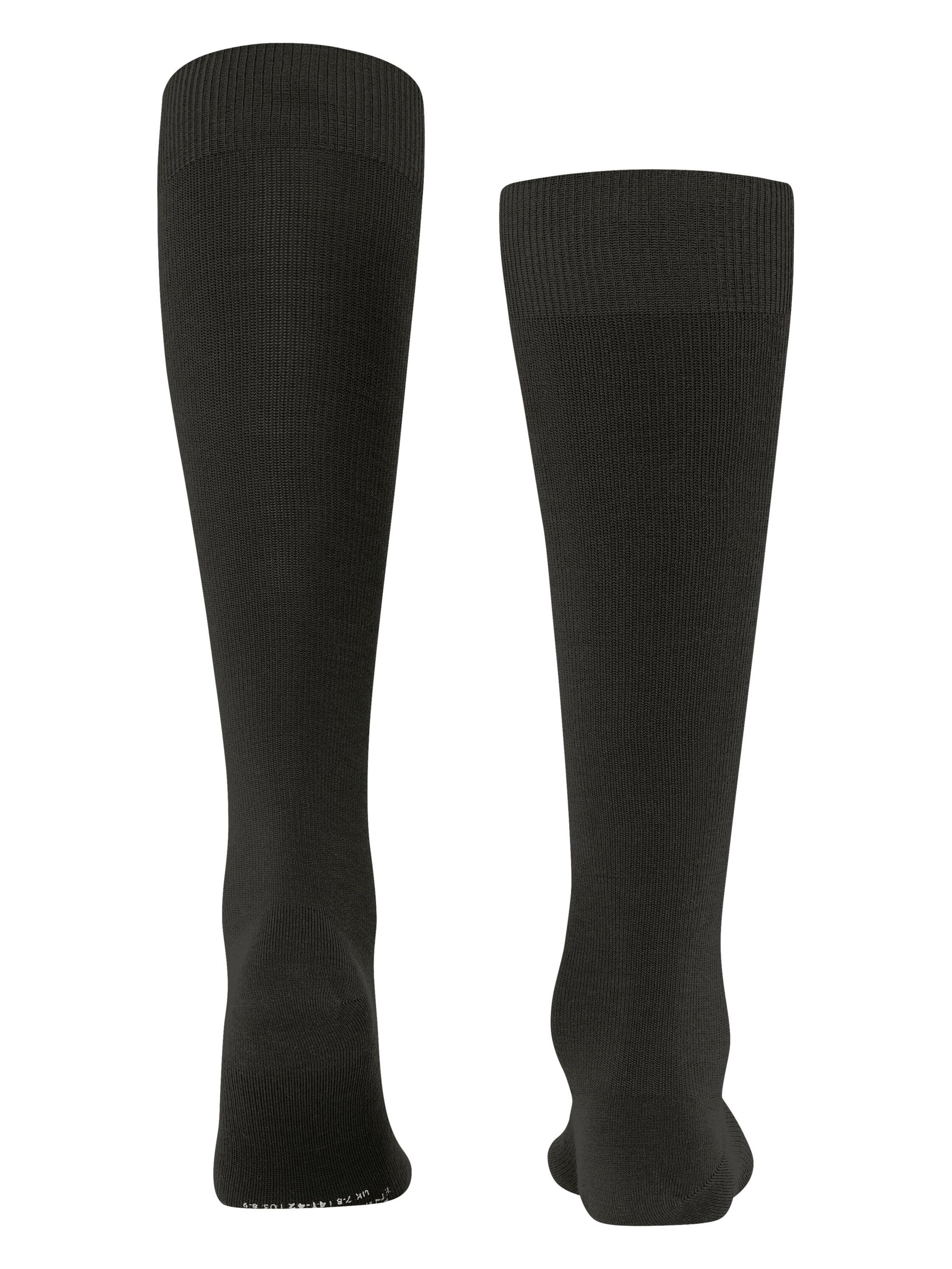 FALKE Knee High Socks 'Energizing Wool' in Brown