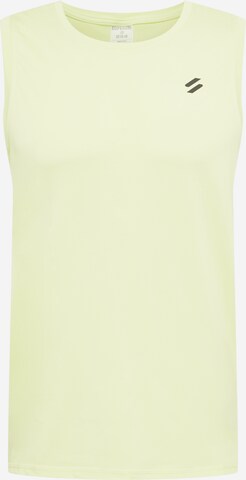 Superdry Performance Shirt in Yellow: front