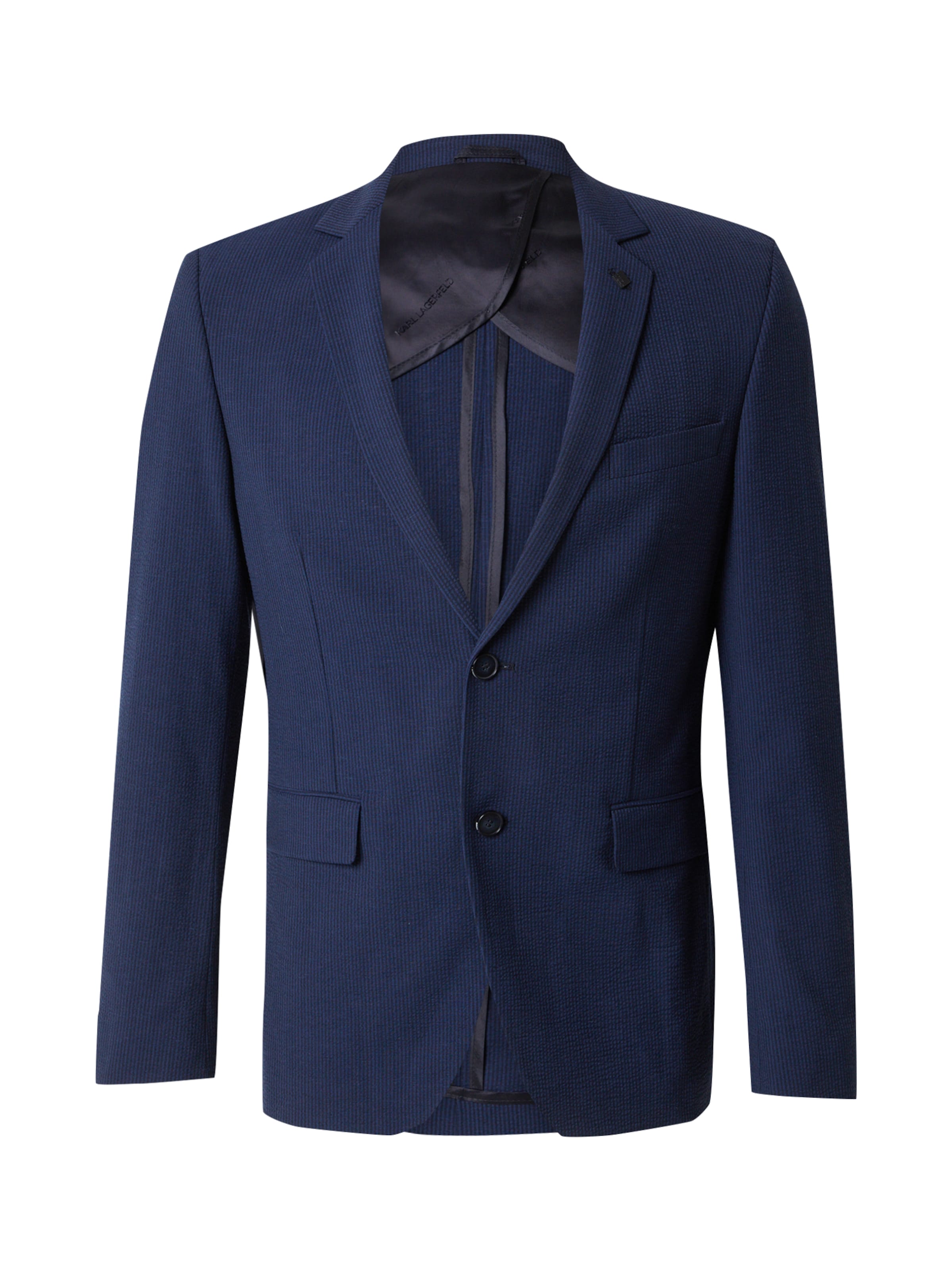 Karl Lagerfeld Slim fit Kavaj 'SIGN' i blå: framsida