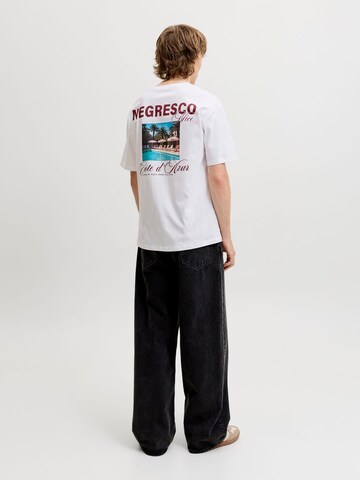 T-Shirt JACK & JONES en blanc