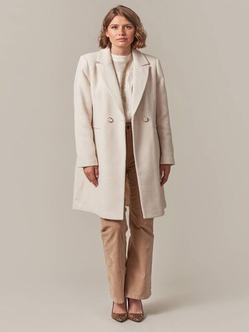 Manteau mi-saison 'Tanya' Deeluxe en blanc