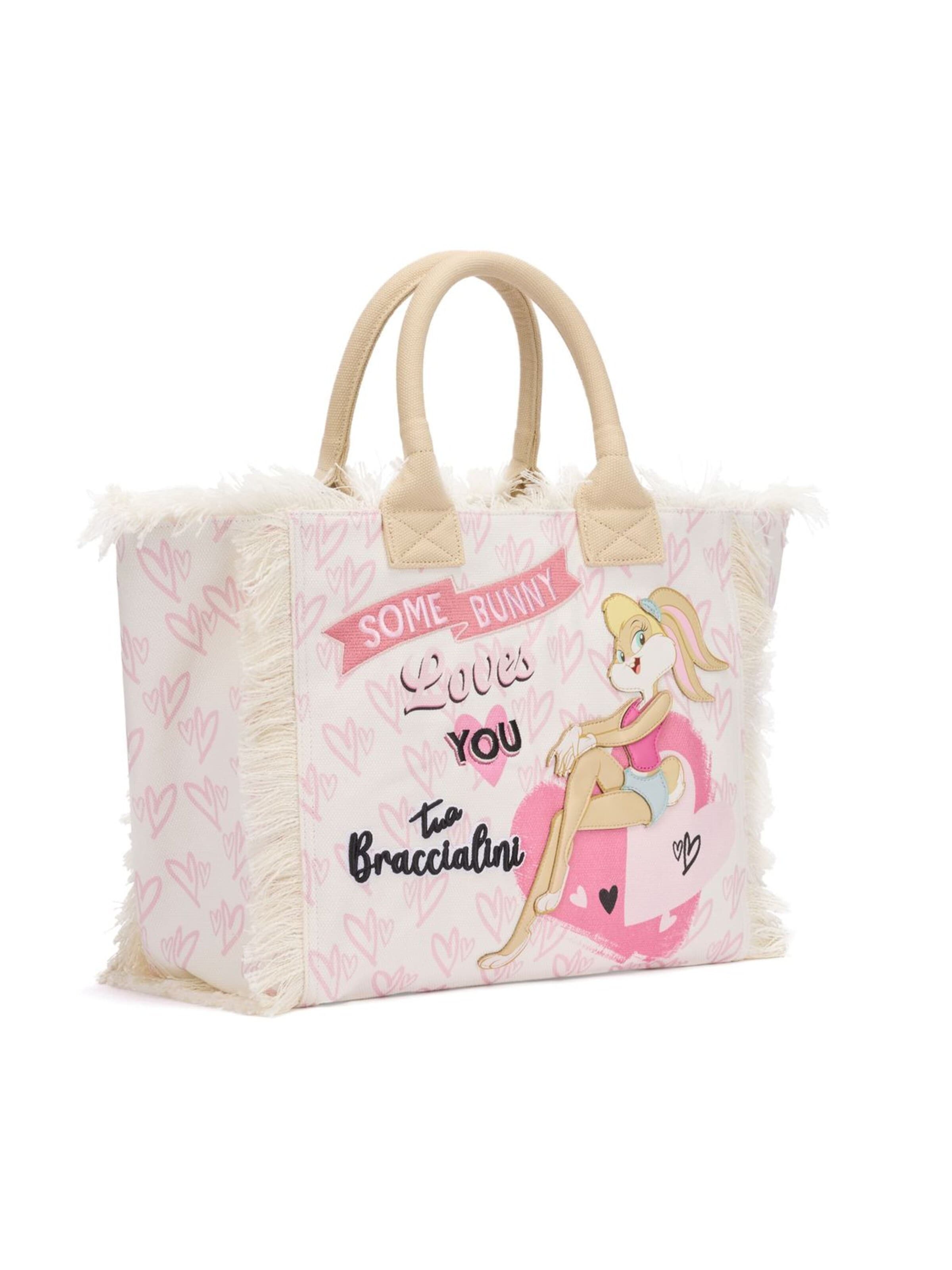 Shopper 'Summer Looney Tunes' di Braccialini in colori misti
