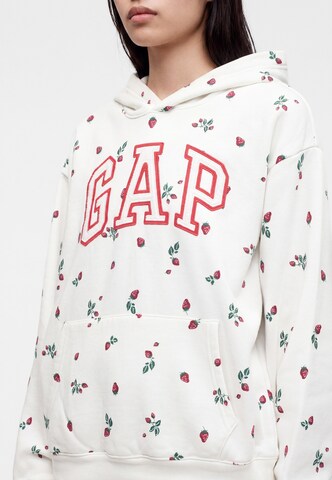 GAPSweater majica 'HERITAGE' - bijela boja