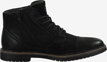 Bottines à lacets 'Caj' bugatti en noir