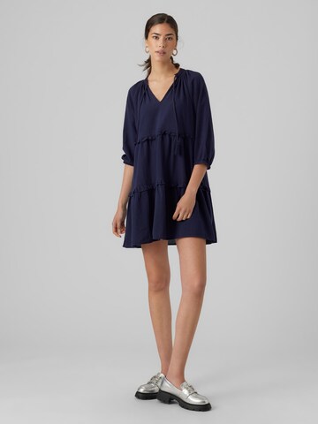 VERO MODA Tunika 'LINE' in Blau