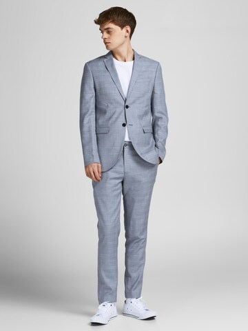 Coupe slim Costume 'Franco' JACK & JONES en bleu : devant